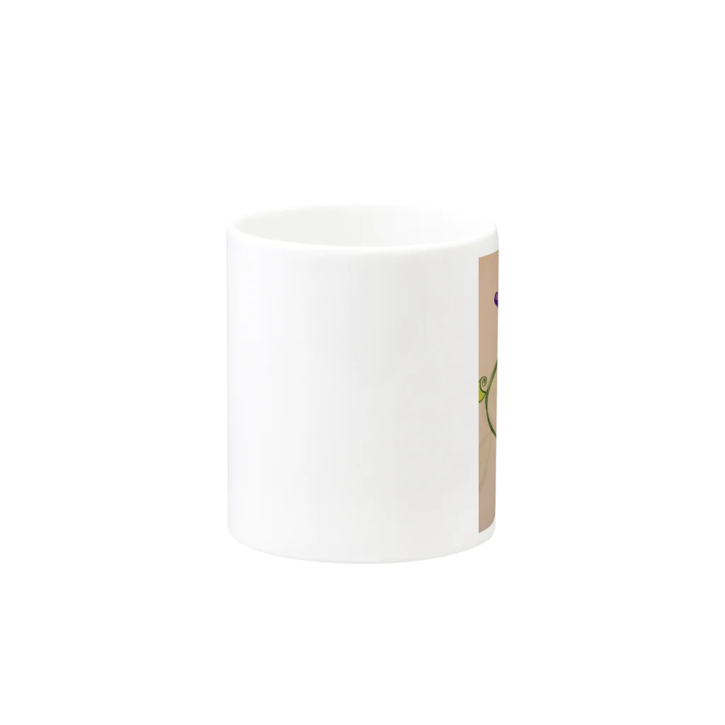 bikkaのhappy fragrance Mug :other side of the handle