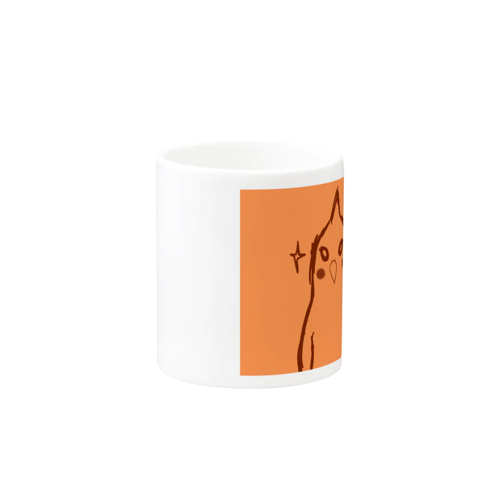 山眠るのドヤ顔オカメインコ Mug :other side of the handle