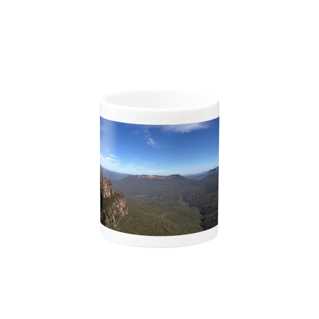 JP Link AustraliaのBlue Mountains Australia Mug :other side of the handle