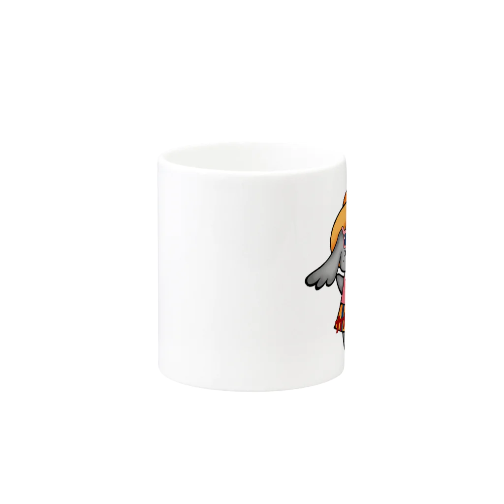 dorapocketのカガヤキライ Mug :other side of the handle