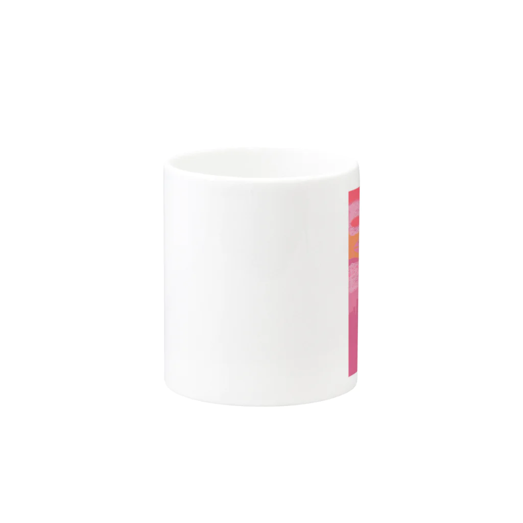 elliのサーモンピンクの街で Mug :other side of the handle