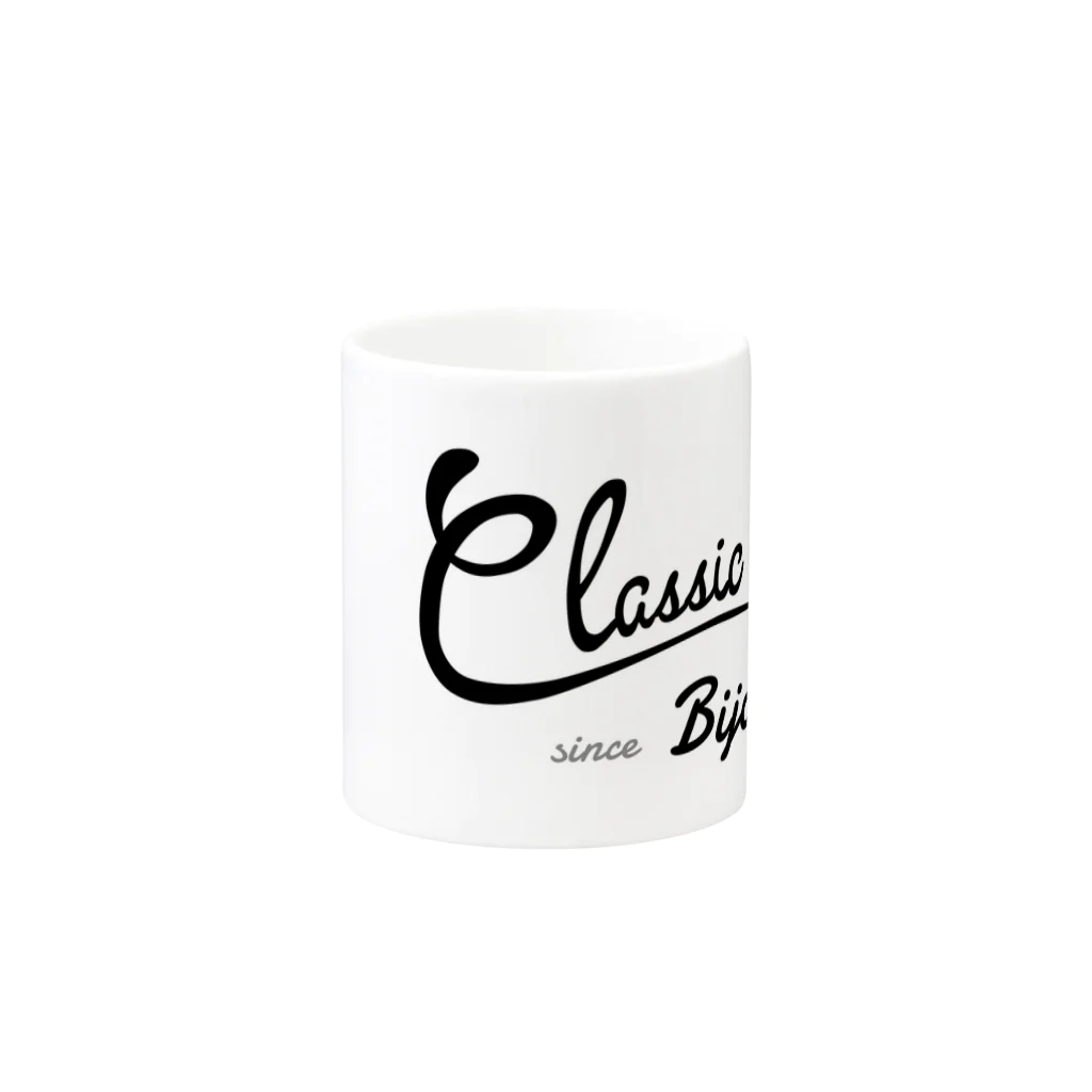 クラシックカー美女のクラシックカー美女 Mug :other side of the handle