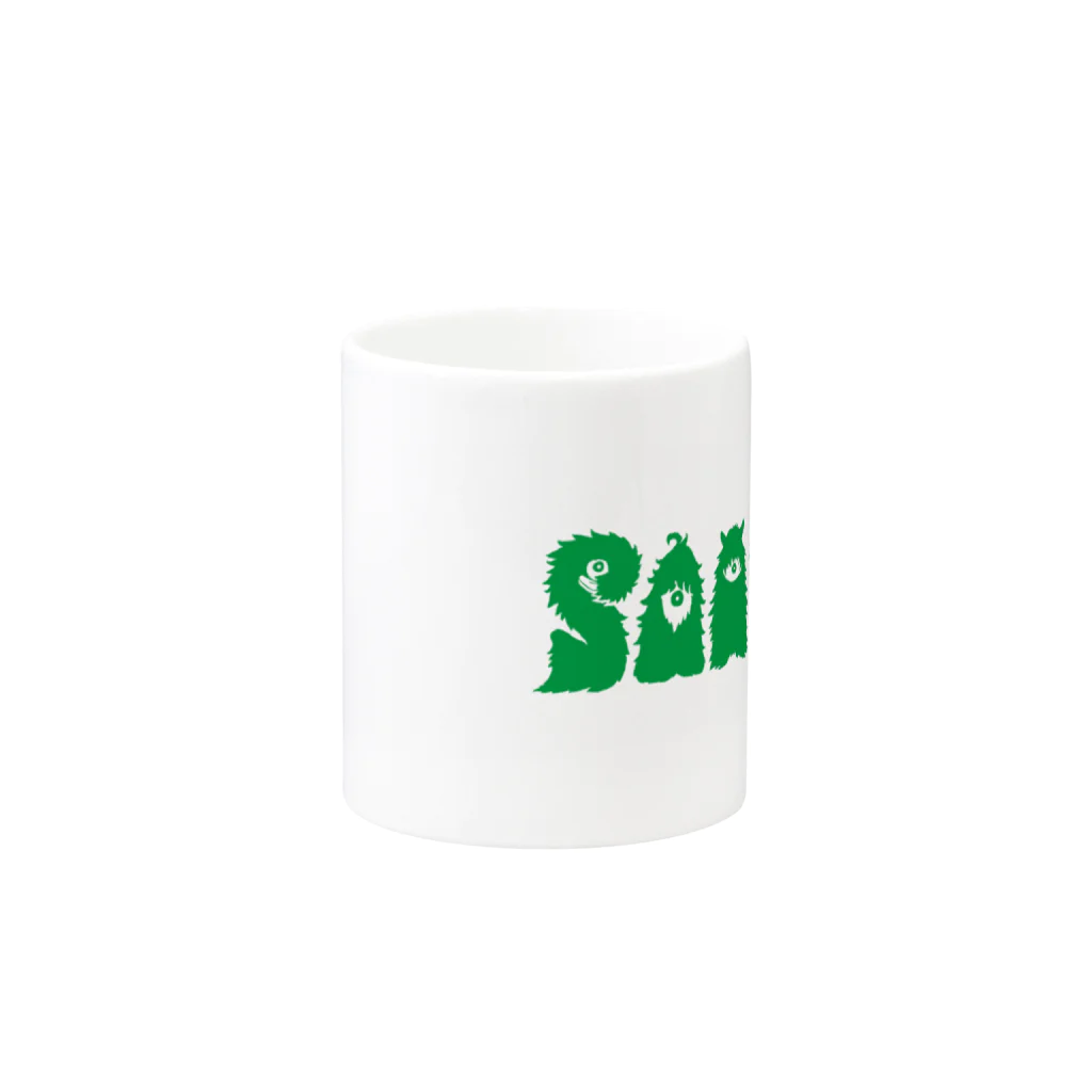 SAABOのモンスターS Mug :other side of the handle