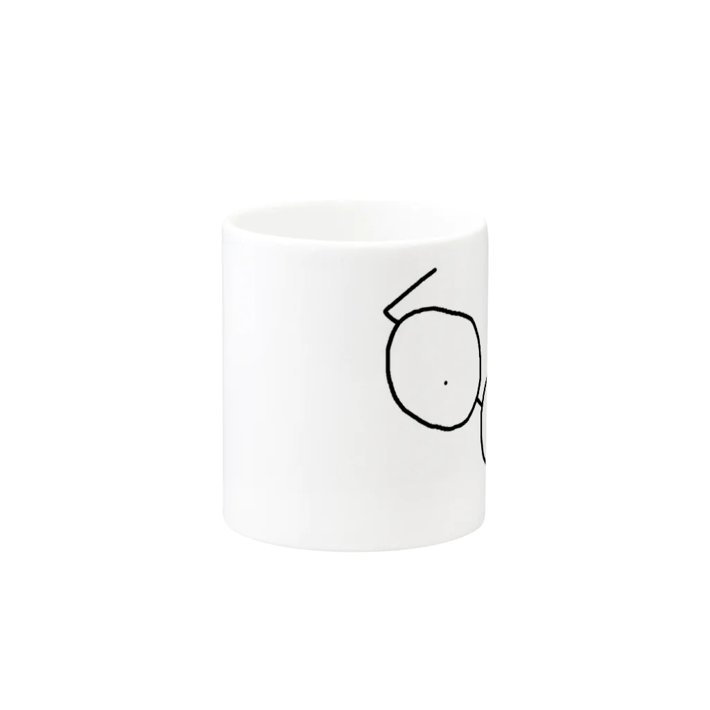 megamegaのめがねversion1 Mug :other side of the handle