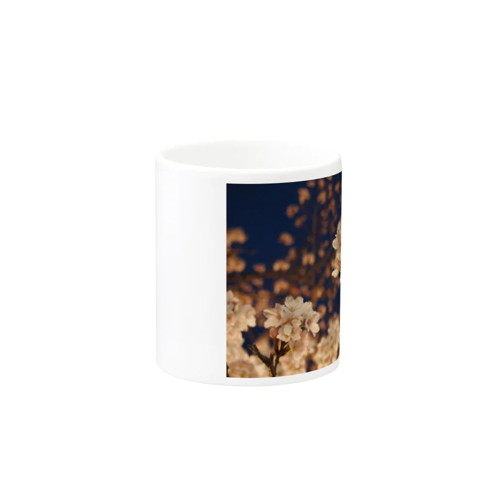 ktm_mの夜桜 Mug :other side of the handle