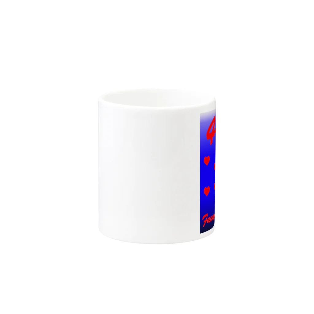 あずろっその4-3-3 Mug :other side of the handle