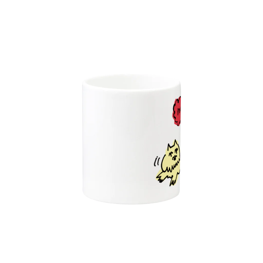 ⁽˙³˙⁾はとり⁽˙³˙⁾のmoppie Mug :other side of the handle