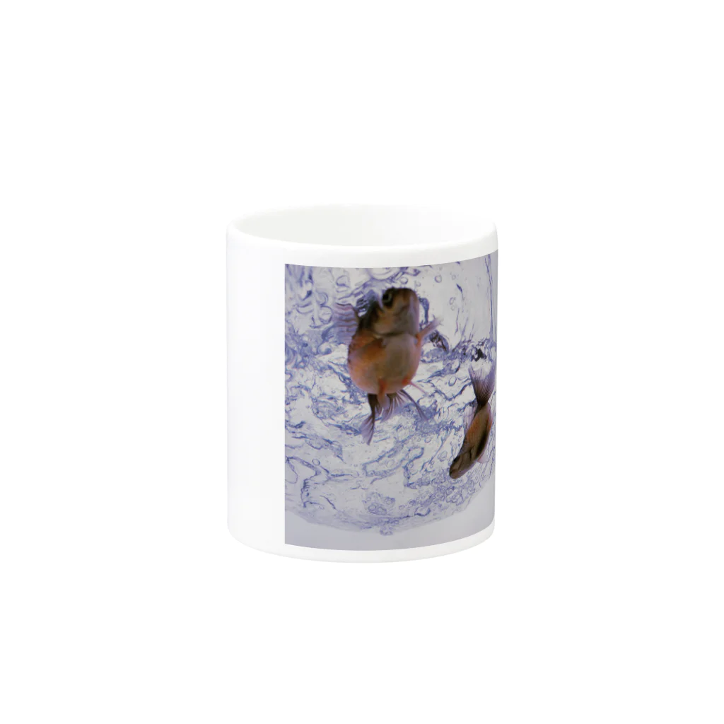 ふくろ金魚のふくろ金魚６ Mug :other side of the handle