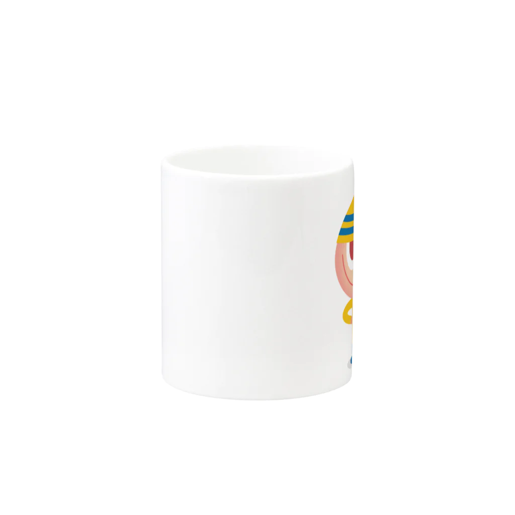 TAMのTAMくん Mug :other side of the handle