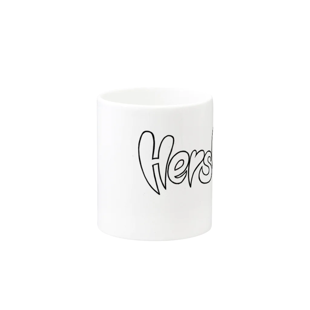 HersheyのHersheyグッズ2 Mug :other side of the handle