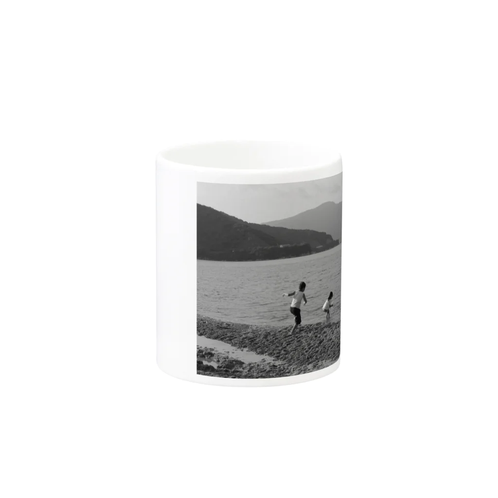 Tadakuni TaniのBig Sea Mug :other side of the handle