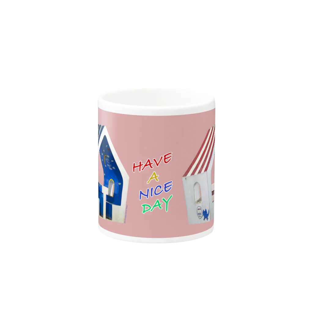 小野寺宏友のHAVE A NICE DAY Mug :other side of the handle