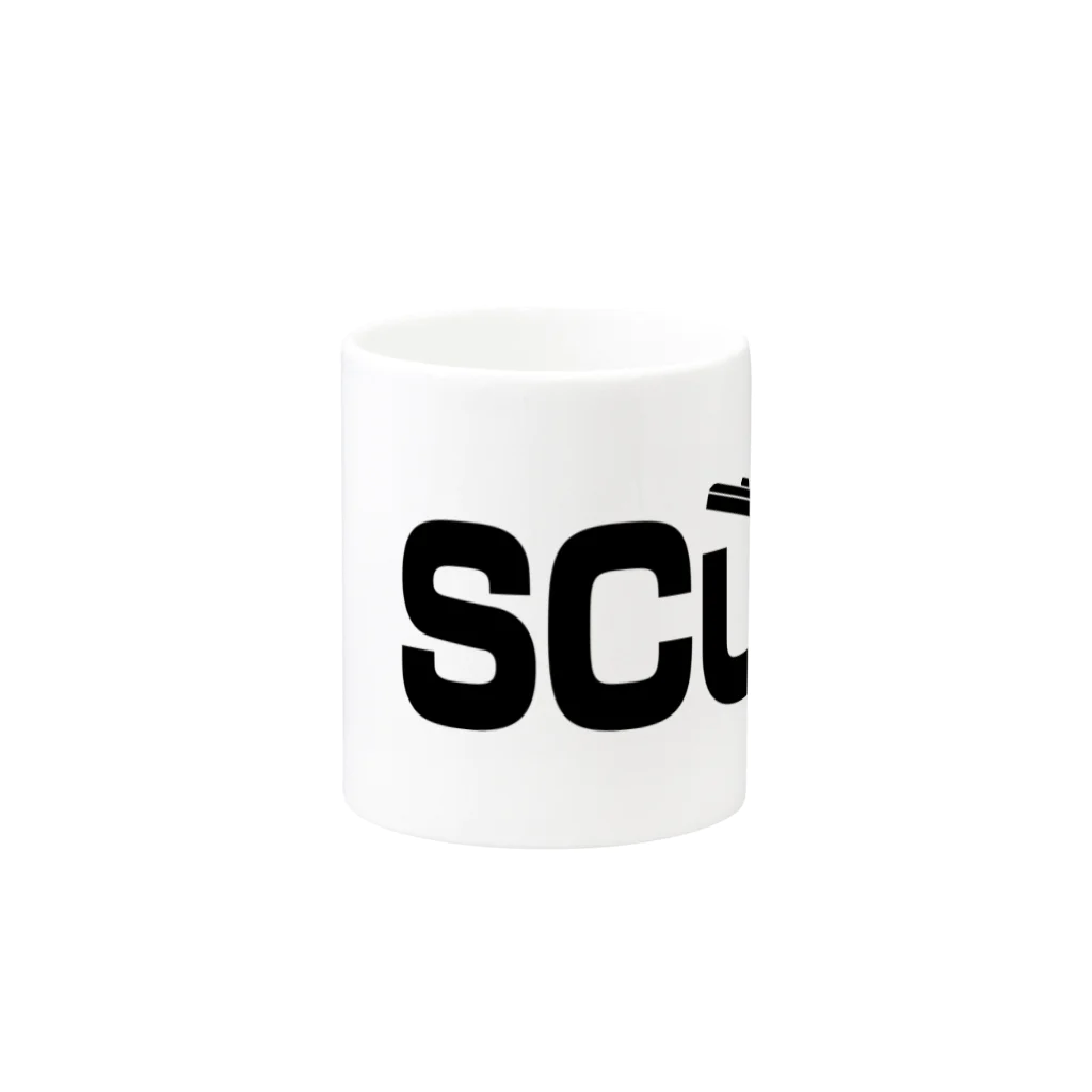 247DESIGNのSCUM＝人間のクズ Mug :other side of the handle