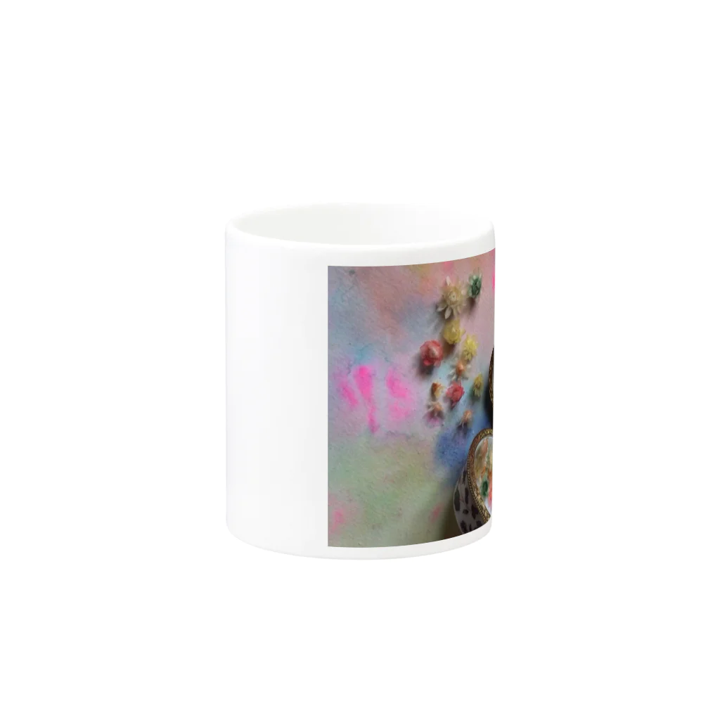 来宮昌仁の花と空と Mug :other side of the handle