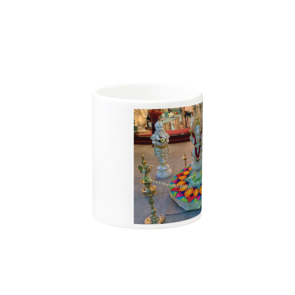 magasiaのガネーシャ Mug :other side of the handle