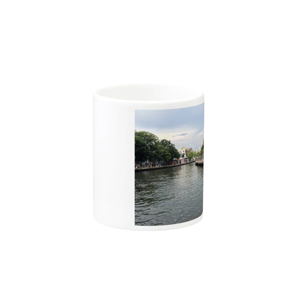 magasiaのマラッカ川 Mug :other side of the handle