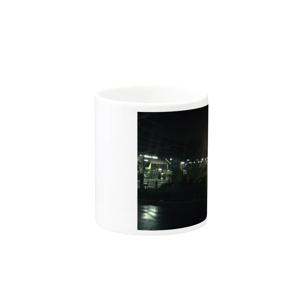 magasiaのホアランポーン駅の夜 Mug :other side of the handle