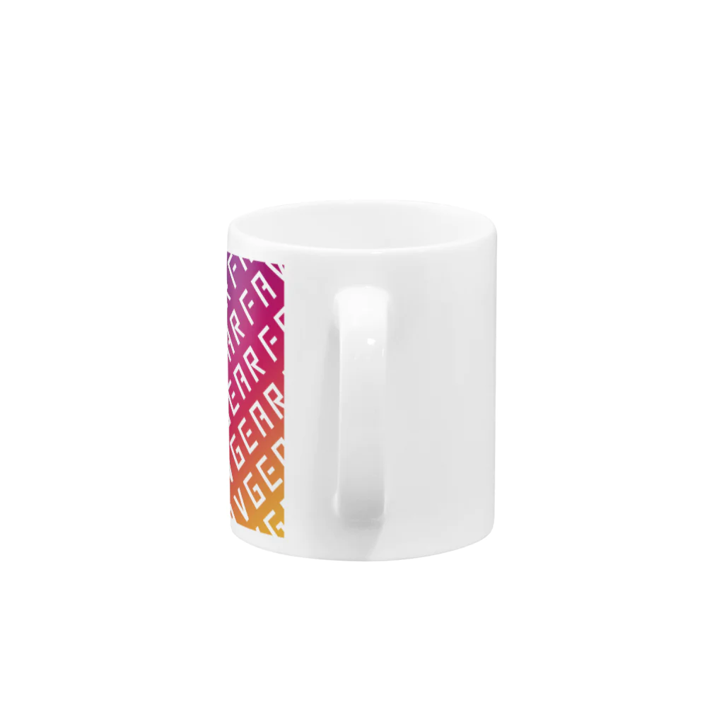 ファヴギアのFAVGEAR | pattern [gradation] Mug :handle