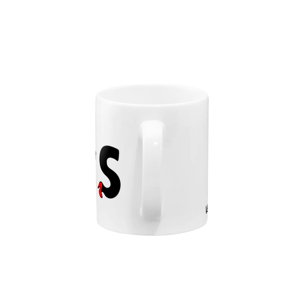 vuh(ブフ)のYES mug Mug :handle