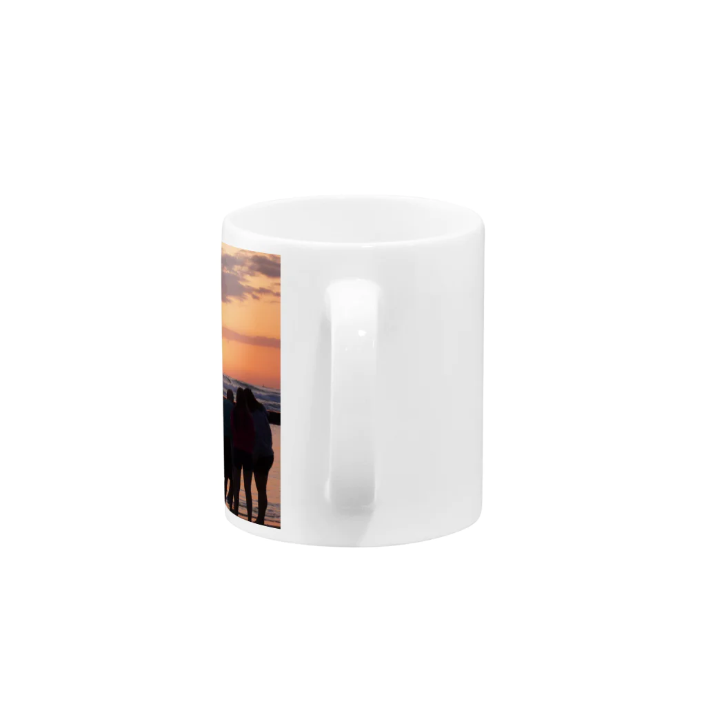 r-mitukoのsun set Mug :handle