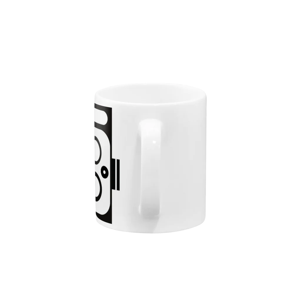 cameratoolの２眼レフカメラ Mug :handle