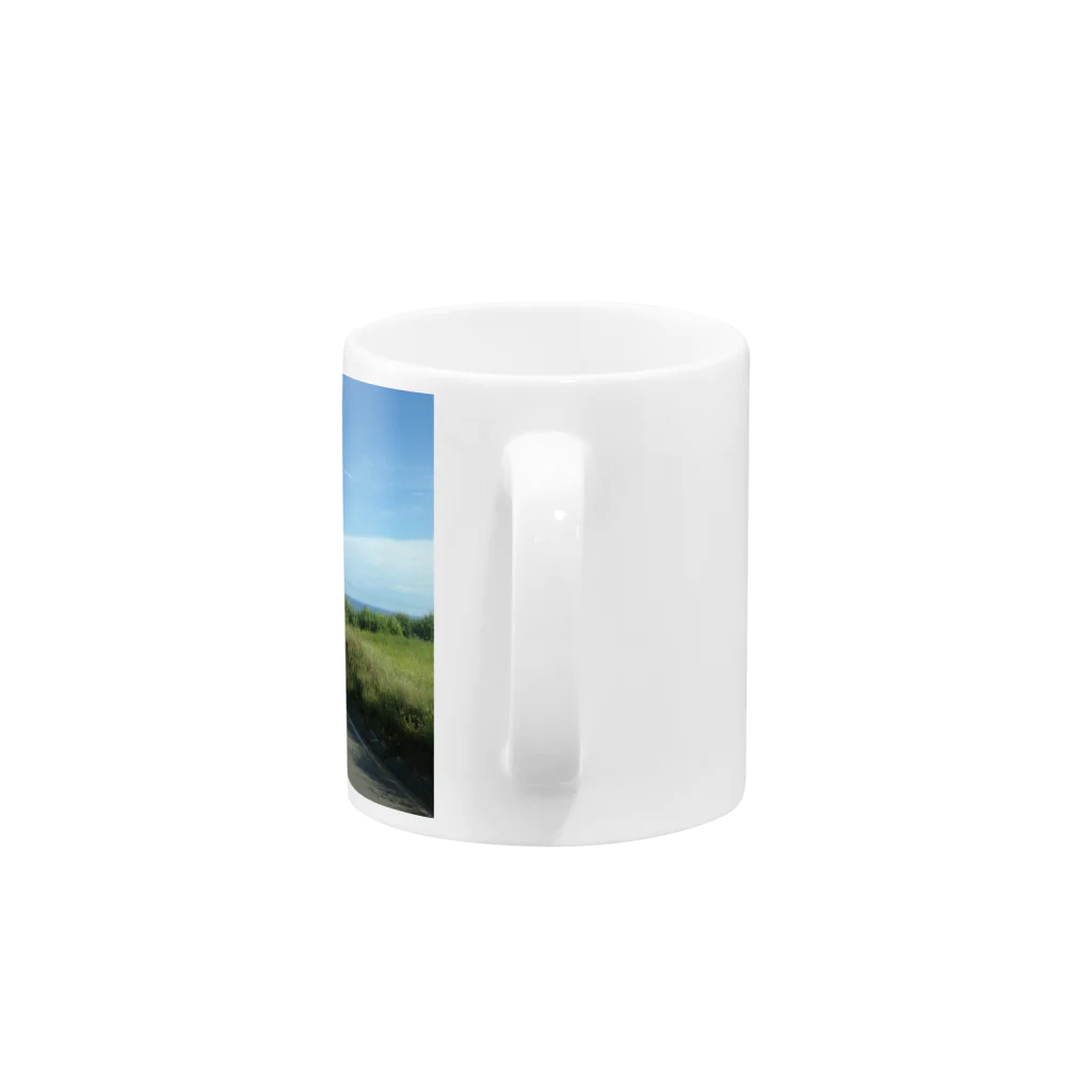 げんしょうのカントリーロード Mug :handle