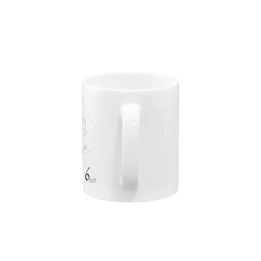 vogue00012001のＬＡＧgaki-FAMILY-BL Mug :handle