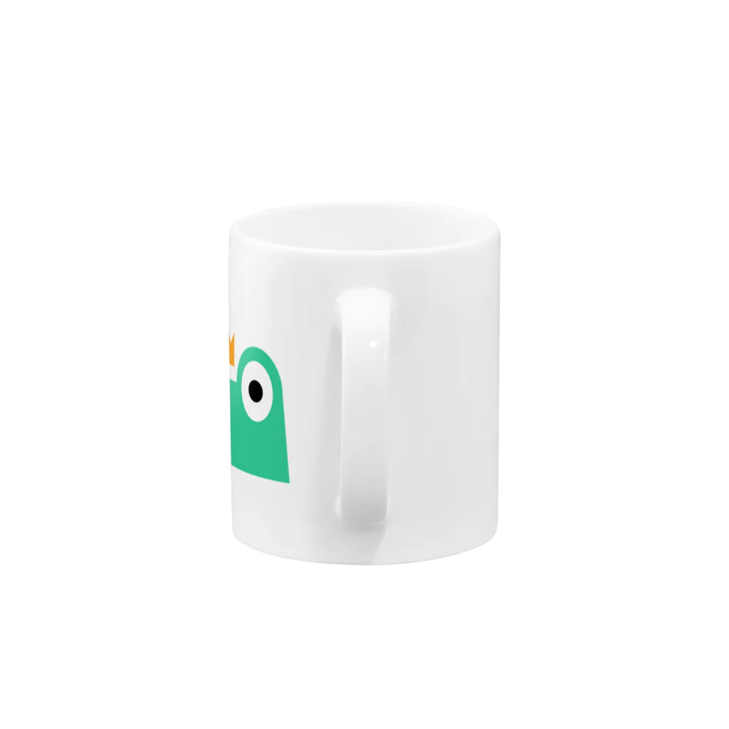 カエル大好き！カエル隊まゆみのカエル隊 Mug :handle