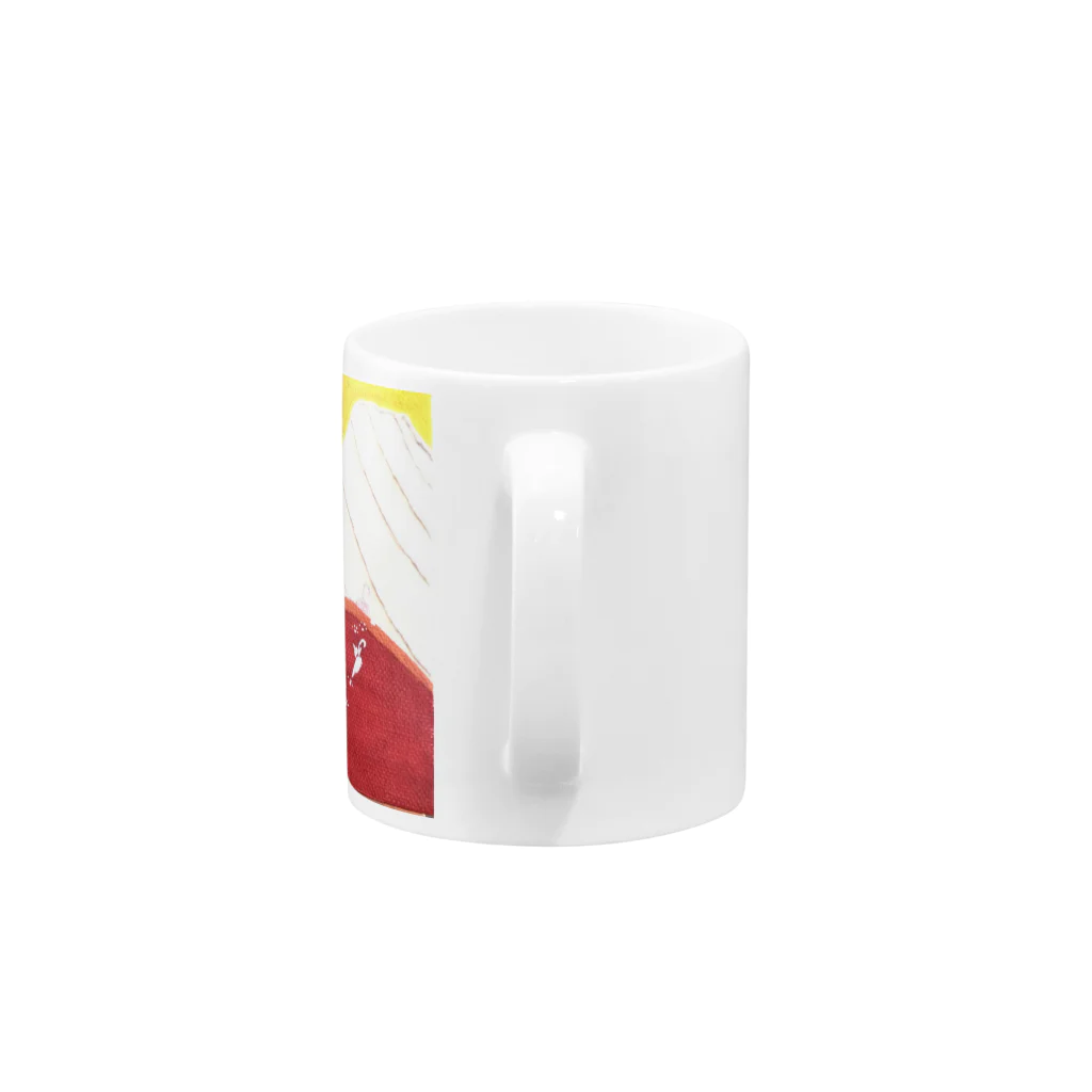 Aoiの山登り Mug :handle