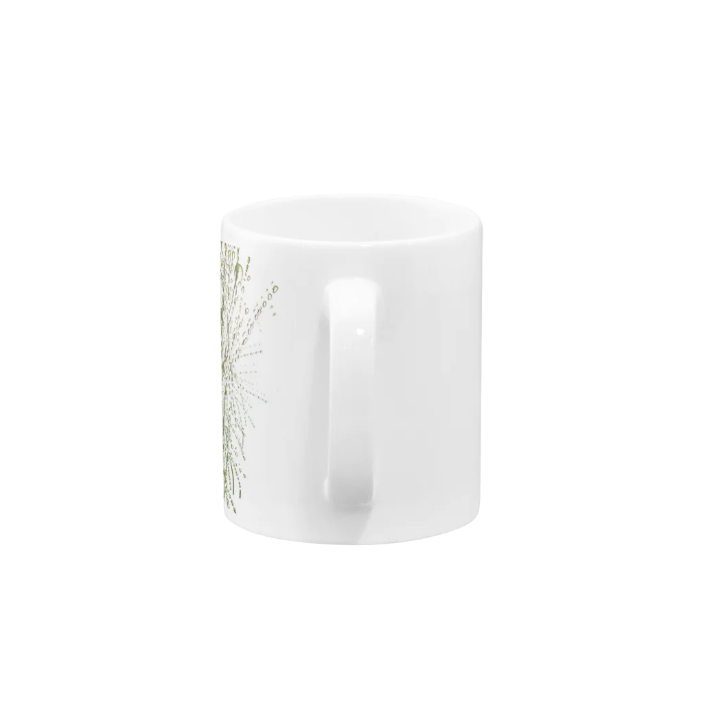 稲葉高志 / Takashi INABAのorigin2014-期限2014(part-white) Mug :handle