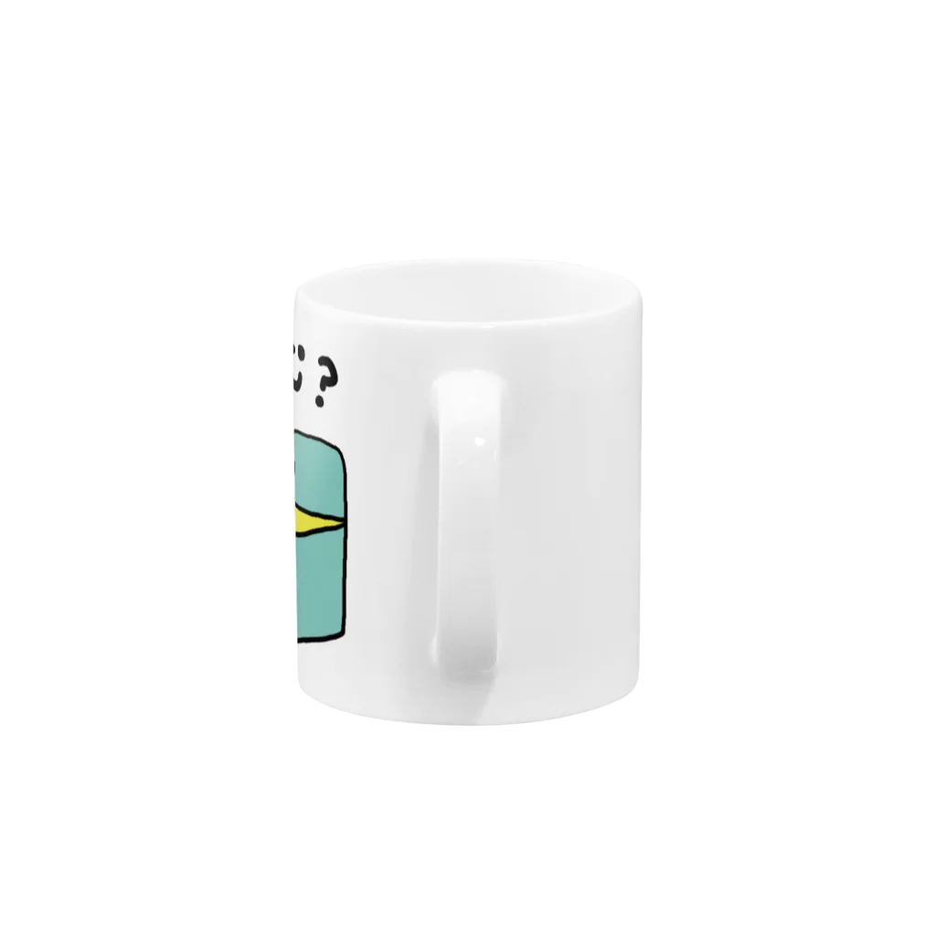 にゃーこのどーでもいいくん Mug :handle