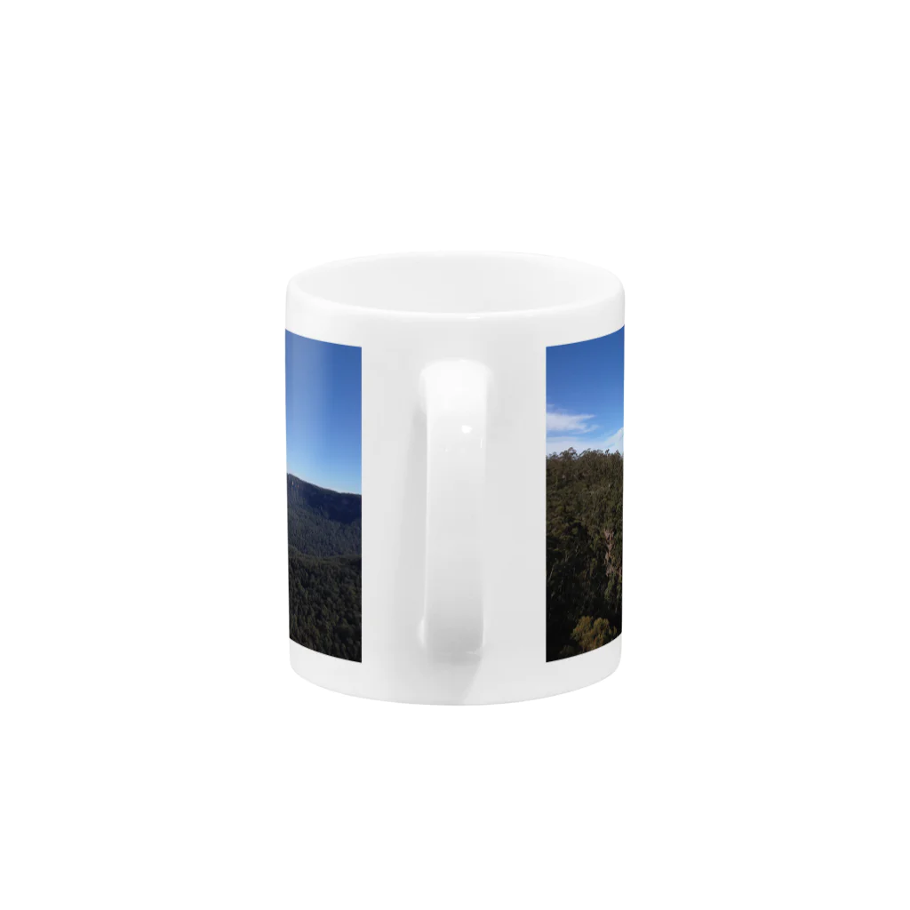 JP Link AustraliaのBlue Mountains Australia Mug :handle