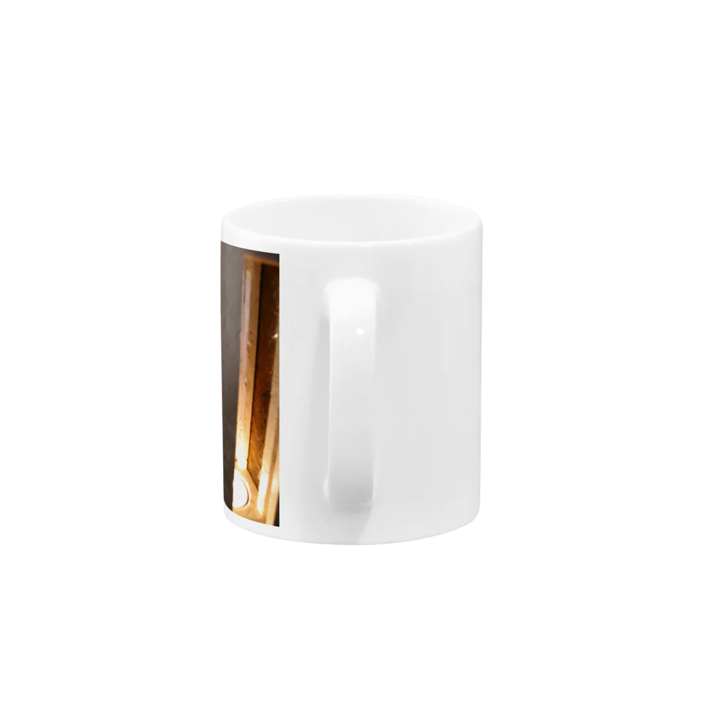 YoShierのSTONE CANDLE LIGHTS Mug :handle