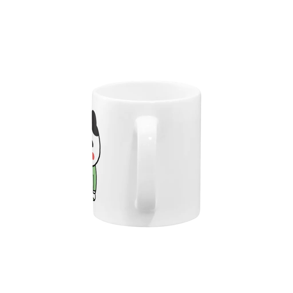 にゃーこのサラリーにゃん Mug :handle