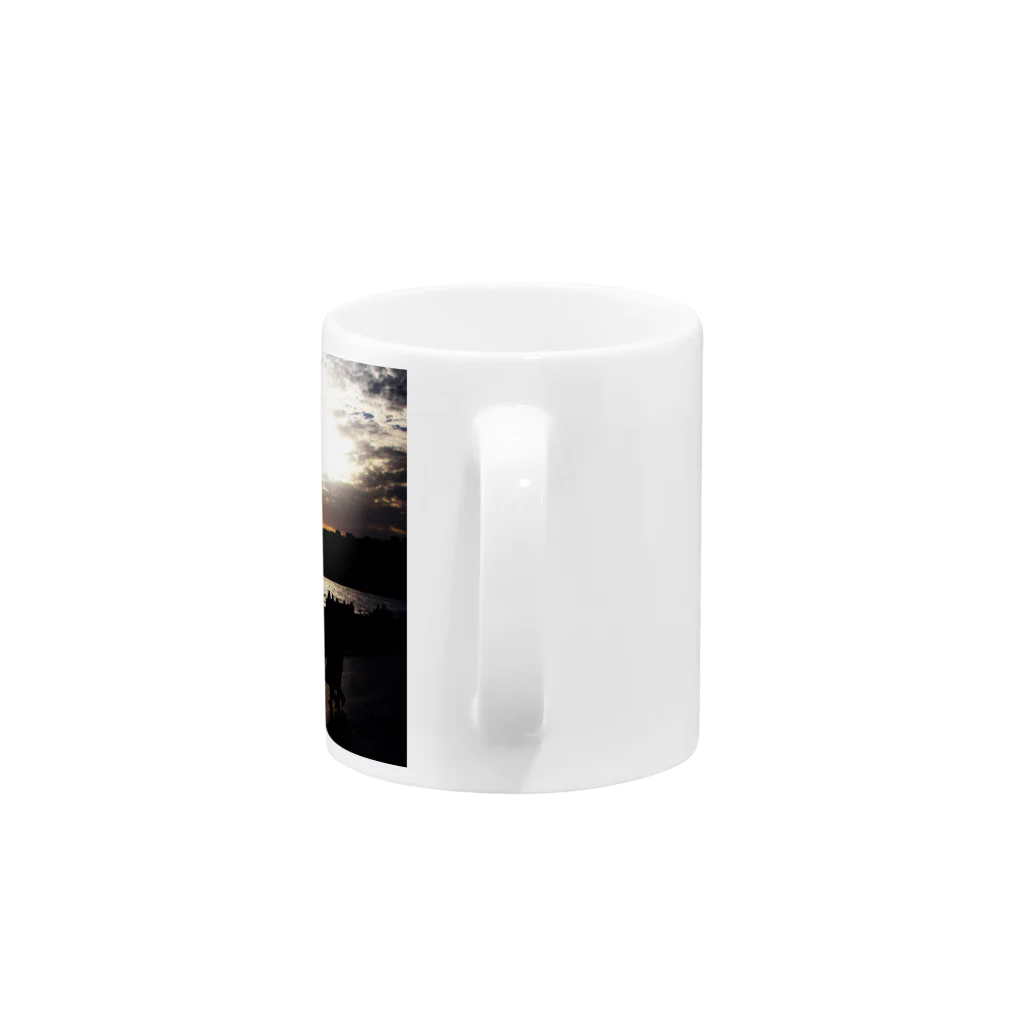 yu-shiのCoastline of Italy Mug :handle