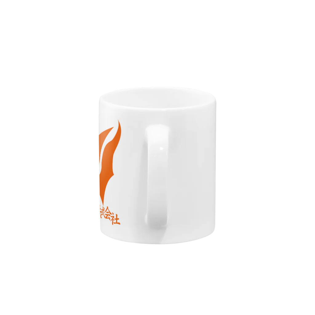 miyaの宮城商店ロゴグッズAオレンジ Mug :handle