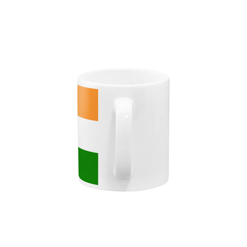 インドビザセンターのインド国旗 Mug :handle