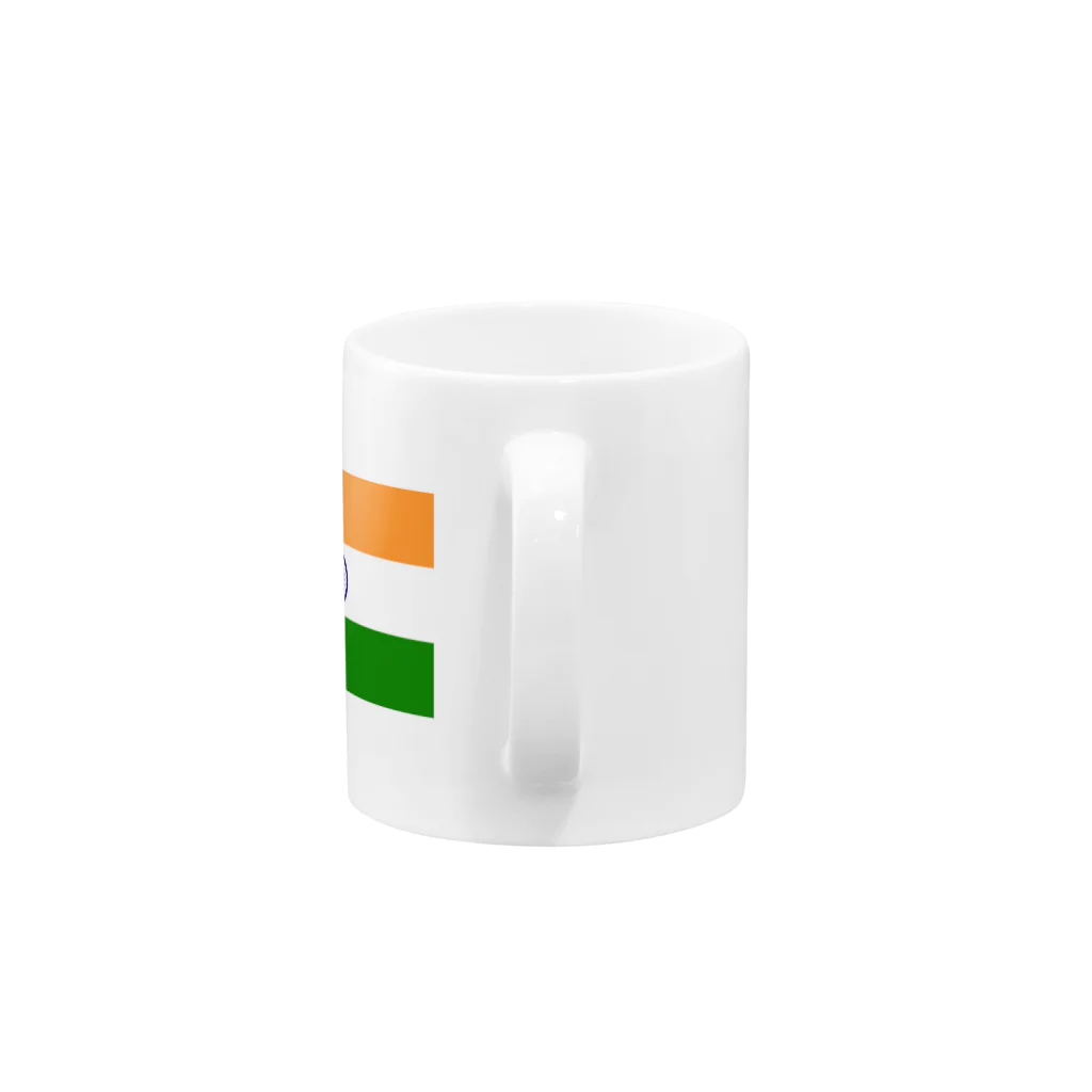 インドビザセンターのインド国旗 Mug :handle