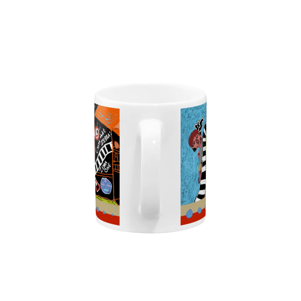 elliのZEBRA ONE 1st Mug :handle