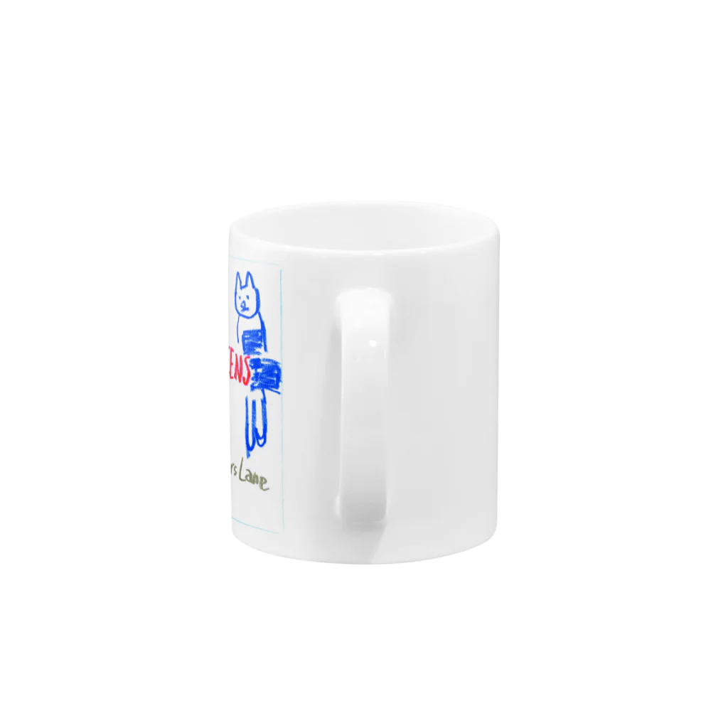 とんちピクルスの16loverslane Mug :handle