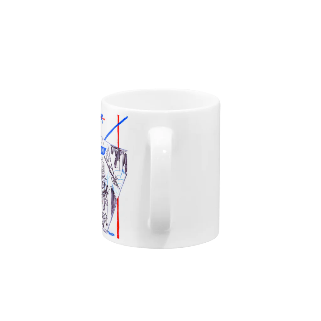 とんちピクルスのneurovision Mug :handle