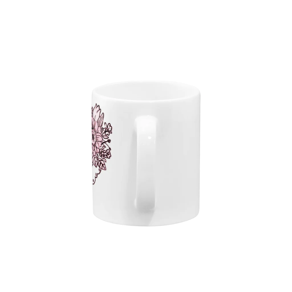 メバエマツモトのBouquet Mug :handle