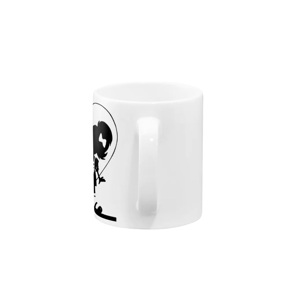 おおかみうさぎのloveit Mug :handle