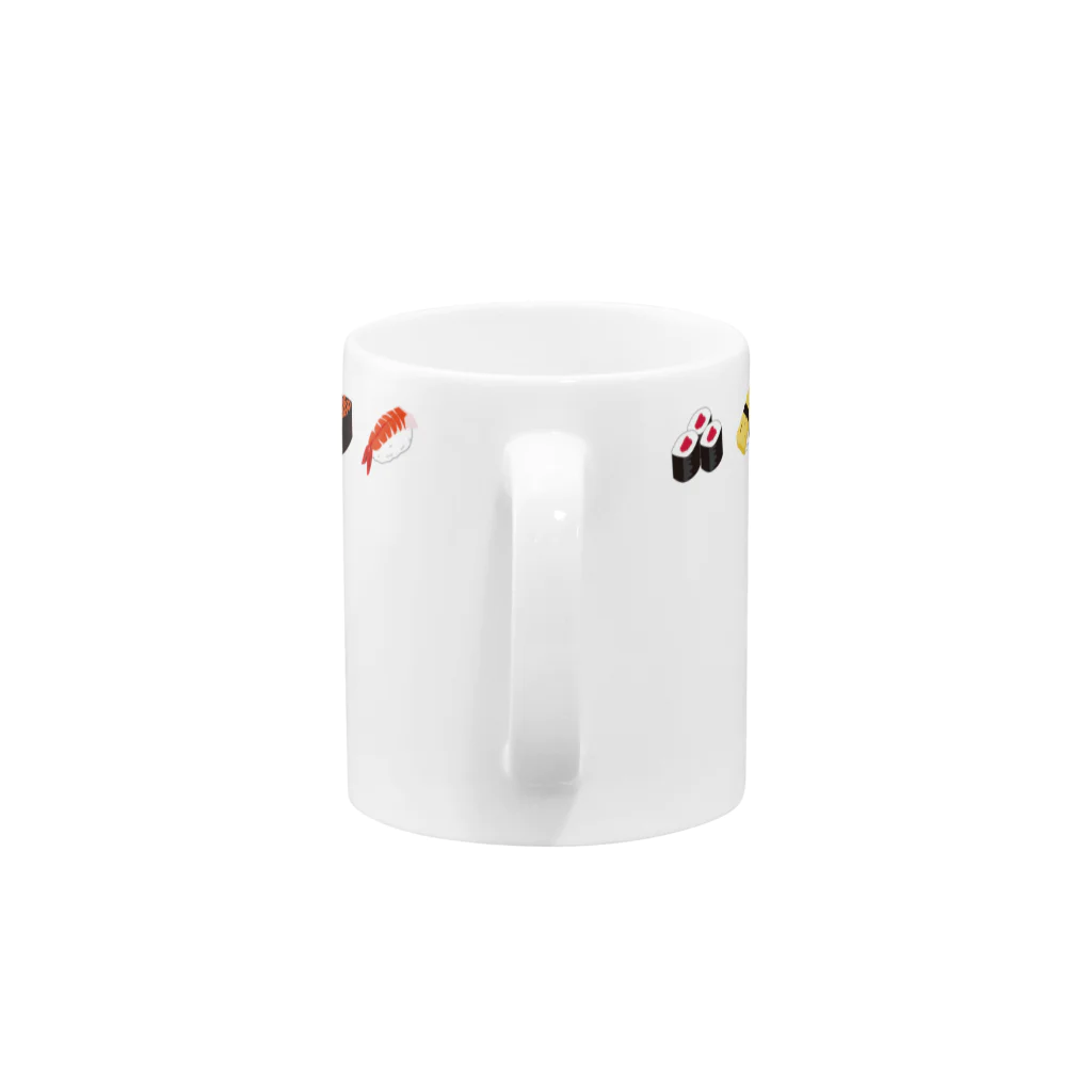 junのSUSHI Mug :handle