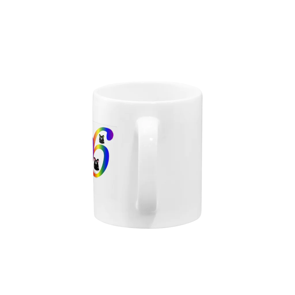 奄黒市場のあま96 Mug :handle