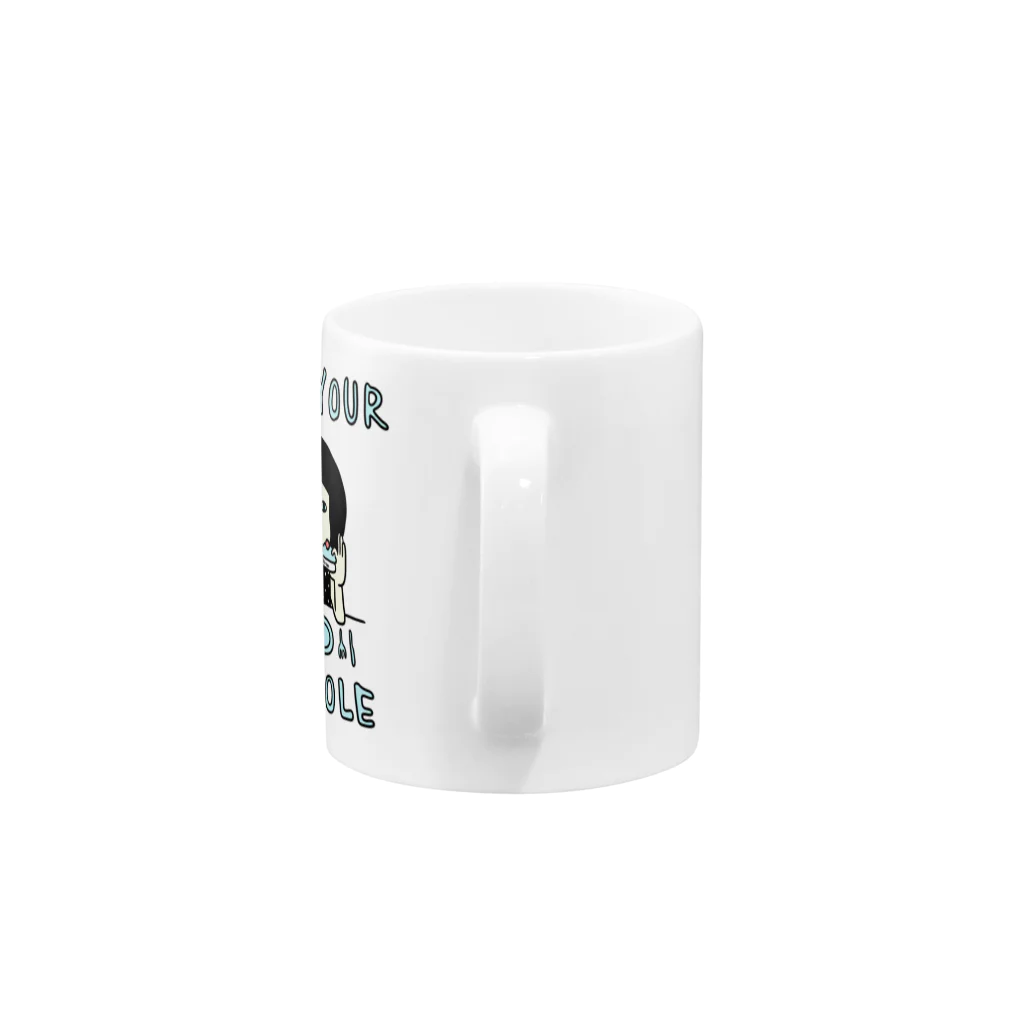 チヒロの悪口 Mug :handle