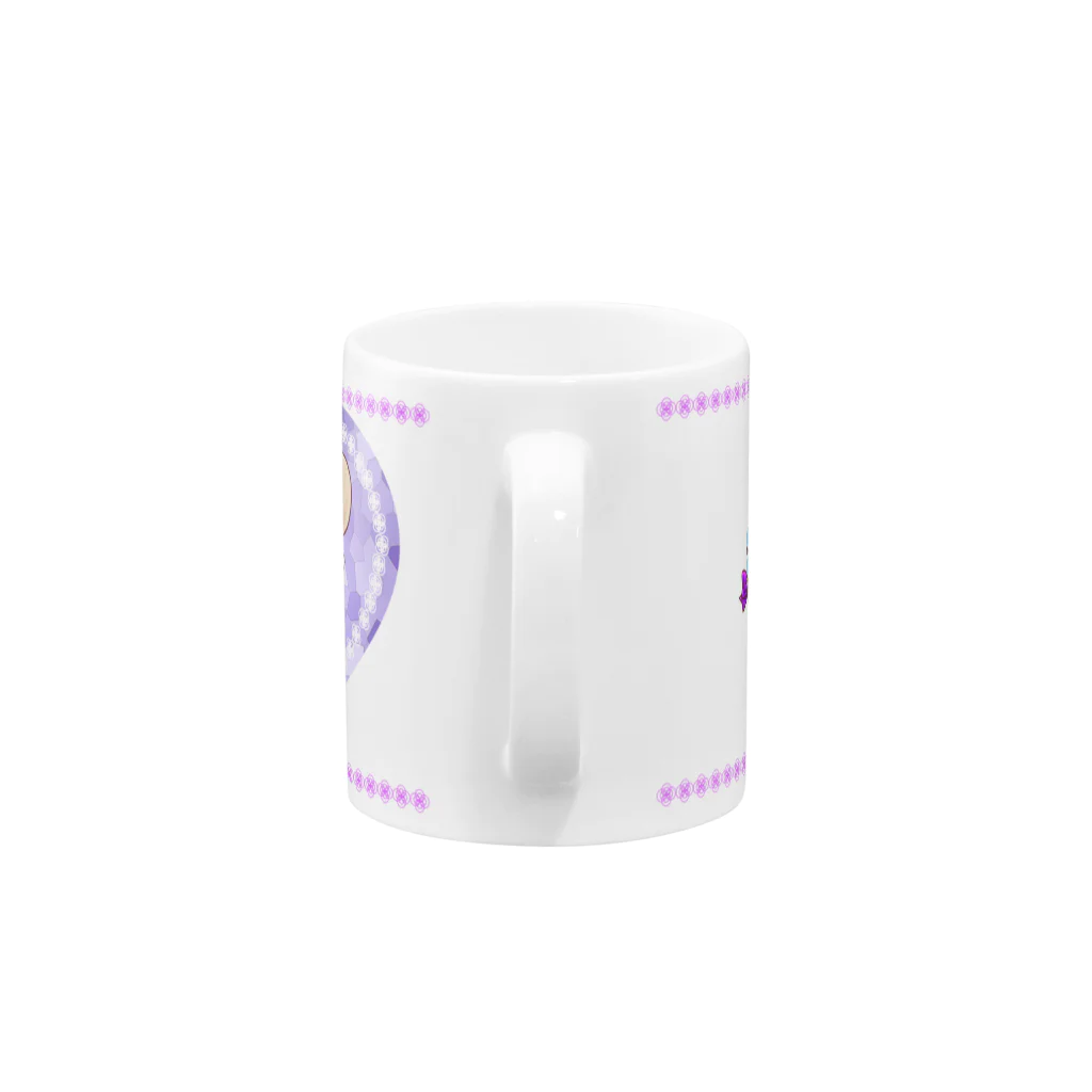 hirokaのAmethyst Feb. Mug :handle