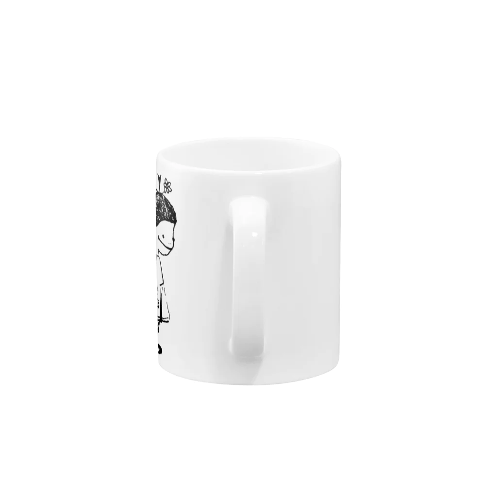 fe_ve_のTOKYO-KODOMO（おんなのこ１） Mug :handle