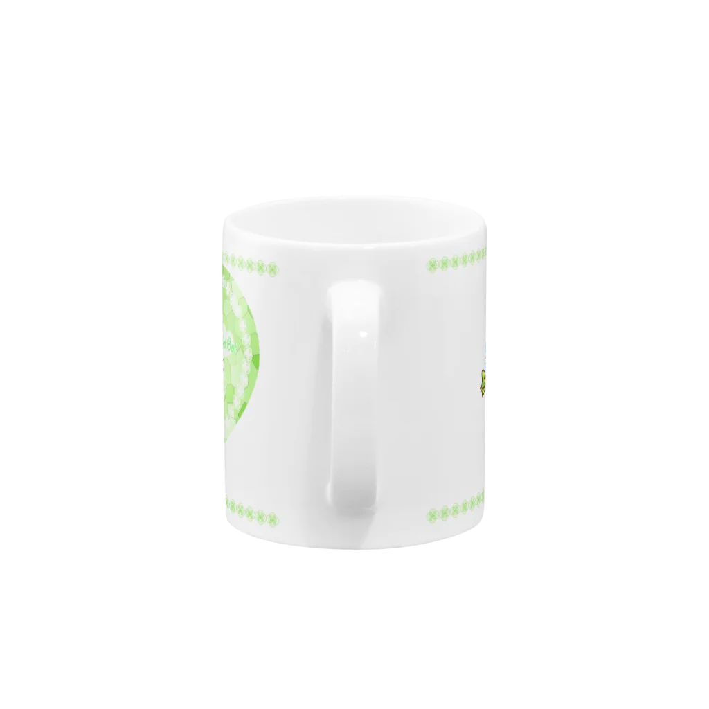 hirokaのPeridot Aug. Mug :handle