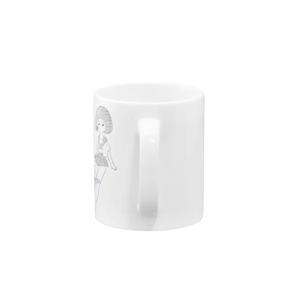 moqのうわさのあのこ Mug :handle